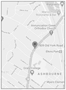 Map of Crosspoint Lutheran Church location