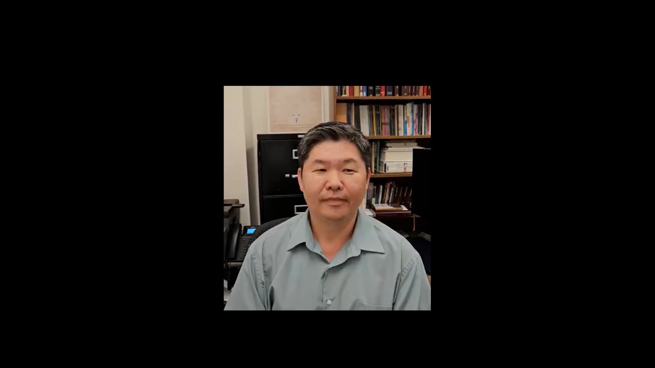 Pastor welcoming you to Crosspoint Lutheran